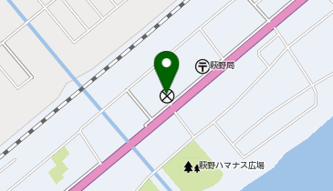 苫小牧警察署萩野交番の地図画像