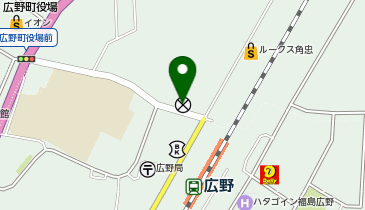 双葉警察署広野駐在所の地図画像