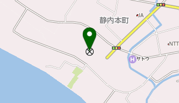 静内警察署駅前交番の地図画像