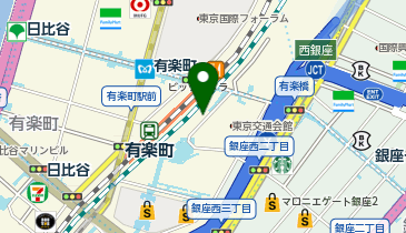 丸の内警察署有楽町駅前交番の地図画像
