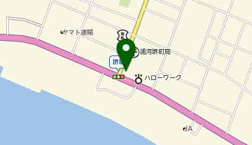 浦河警察署堺町交番の地図画像