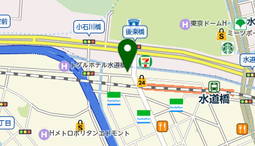 神田警察署水道橋駅前交番の地図画像