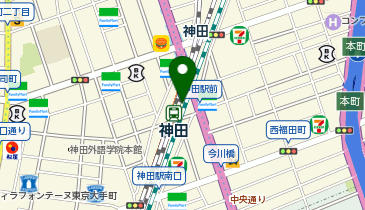 万世橋警察署神田駅交番の地図画像