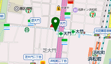 愛宕警察署大門交番の地図画像