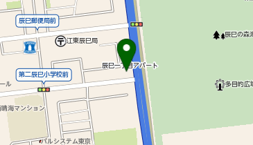 東京湾岸警察署辰巳交番の地図画像