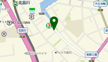 品川警察署台場交番の地図画像