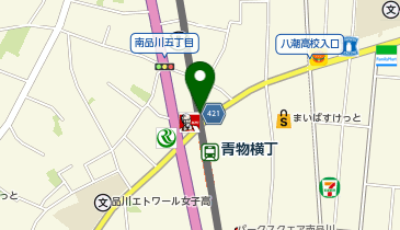 品川警察署青物横丁駅前交番の地図画像