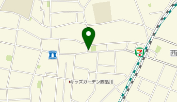 品川警察署三ツ木交番の地図画像