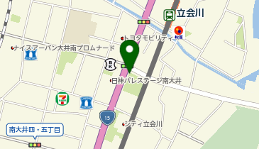 大井警察署立会川交番の地図画像