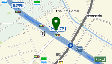 大崎警察署西五反田交番の地図画像