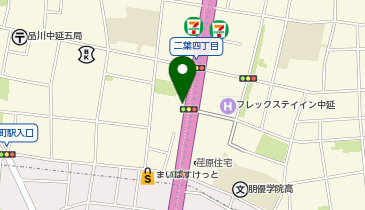 荏原警察署源氏前交番の地図画像