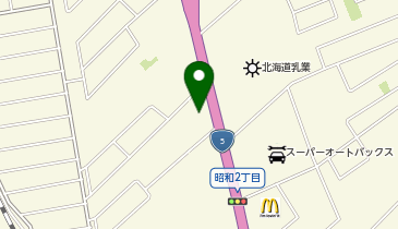 函館中央警察署昭和交番の地図画像
