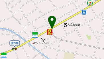 池上警察署市野倉交番の地図画像