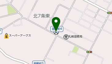 東警察署苗穂交番の地図画像