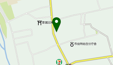 函館中央警察署大野交番の地図画像
