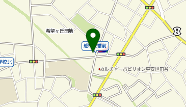 成城警察署船橋交番の地図画像