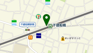 成城警察署千歳船橋駅前交番の地図画像