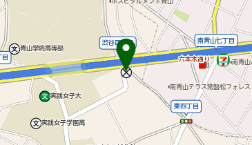 渋谷警察署常磐松交番の地図画像