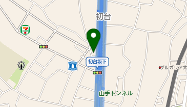 代々木警察署初台二丁目交番の地図画像