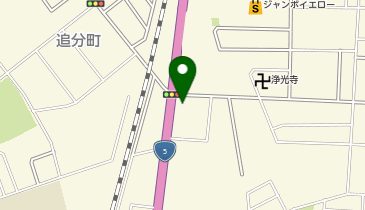 函館西警察署亀田交番の地図画像