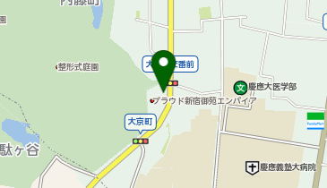 四谷警察署大京町交番の地図画像