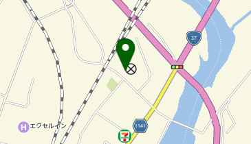 八雲警察署長万部交番の地図画像