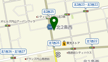 西警察署円山交番の地図画像