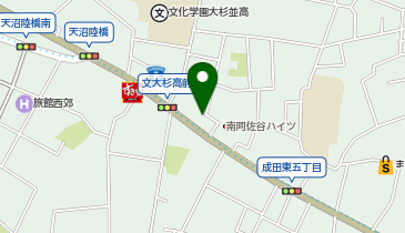 杉並警察署成宗交番の地図画像