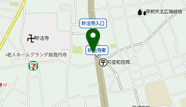 杉並警察署堀ノ内交番の地図画像