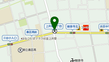 荻窪警察署今川交番の地図画像