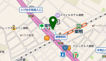 巣鴨警察署巣鴨駅前交番の地図画像