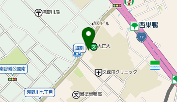 巣鴨警察署庚申塚交番の地図画像