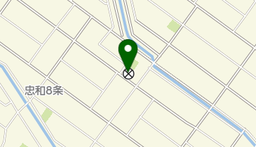 旭川中央警察署忠和交番の地図画像
