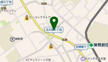 巣鴨警察署巣鴨新田交番の地図画像