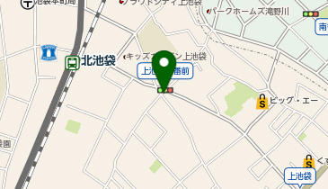 池袋警察署上池袋交番の地図画像