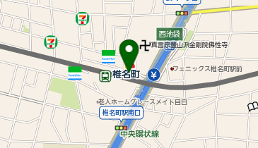 目白警察署椎名町駅前交番の地図画像