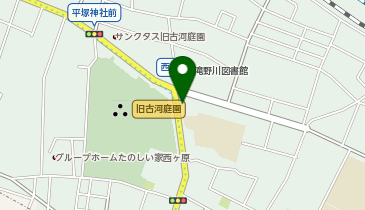 滝野川警察署西ヶ原交番の地図画像