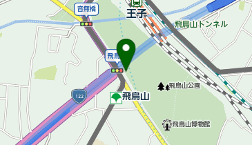 滝野川警察署飛鳥山交番の地図画像