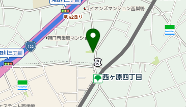 滝野川警察署滝野川一丁目交番の地図画像