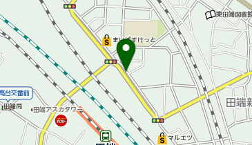 滝野川警察署東田端交番の地図画像
