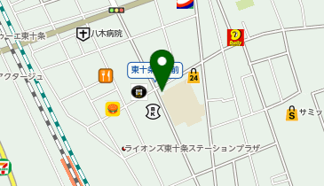 王子警察署東十条交番の地図画像