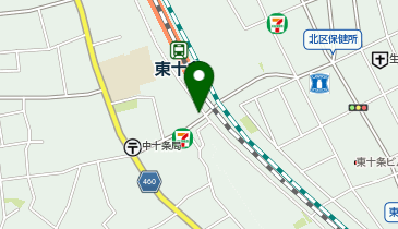 王子警察署中十条交番の地図画像