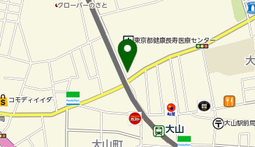 板橋警察署養育院前交番の地図画像