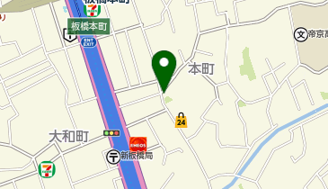 板橋警察署板橋本町交番の地図画像