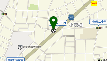 板橋警察署茂呂交番の地図画像