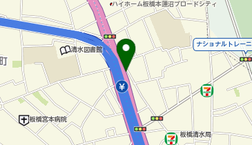 志村警察署清水町交番の地図画像