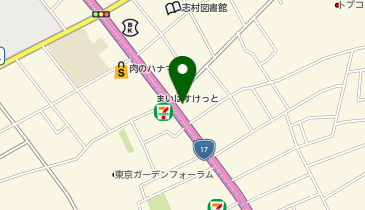 志村警察署小豆沢交番の地図画像