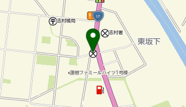 志村警察署坂下交番の地図画像