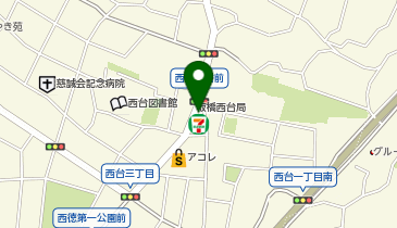志村警察署西台交番の地図画像