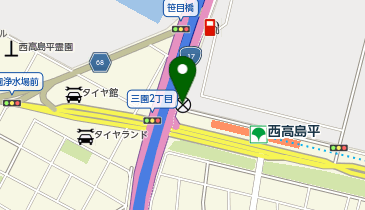 高島平警察署笹目橋交番の地図画像